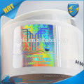 Custom Anti-faake 3d hologram idl overlays scellés label roll